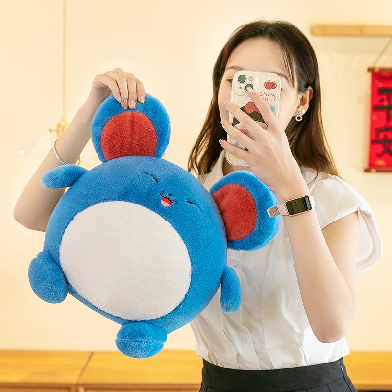 Cute Mary Lou Mouse Doll Pokémon Peripheral Plush Toy Pillow Children's Companion Doll Gift