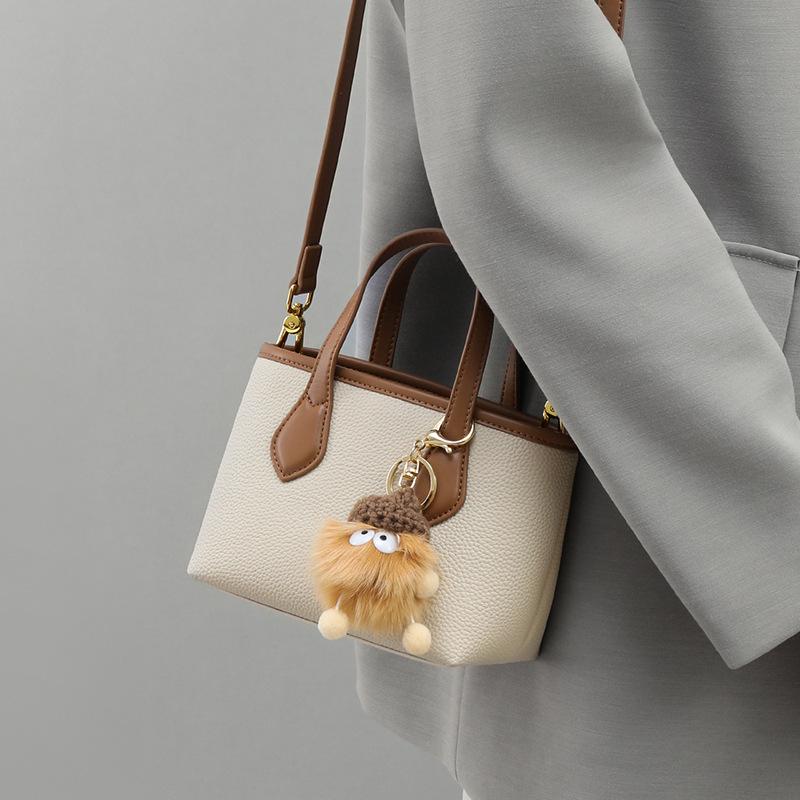 Geantă crossbody nouă, versatilă și de lux, geantă tip bucket de toamnă și iarnă, geantă de mână din piele naturală