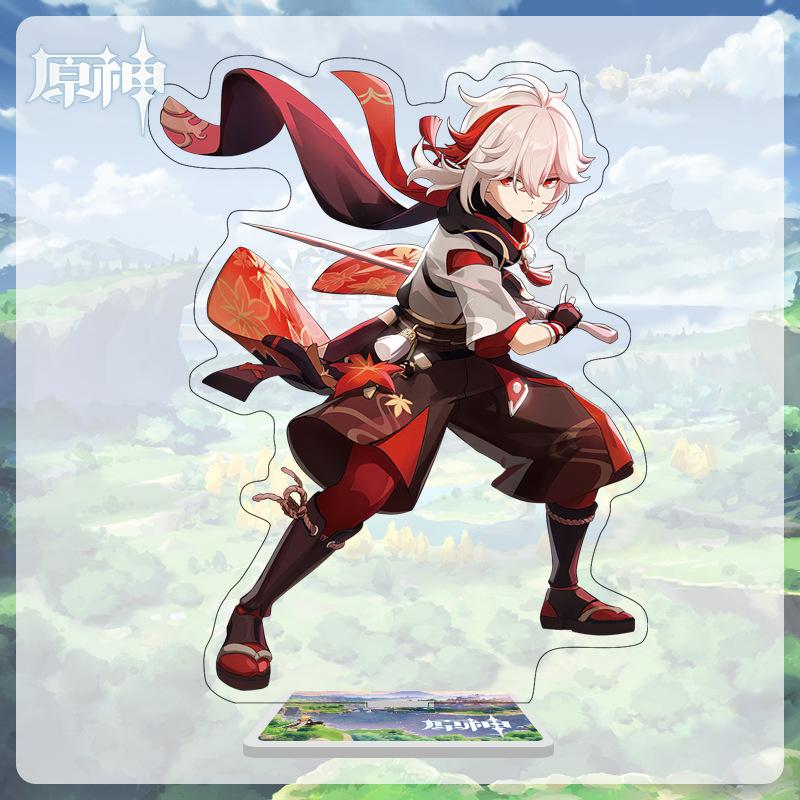 16cm Height  Acrylic Large Stand-up Display Featuring Characters From Mondstadt, Liyue, and Inazuma In Genshin Impact