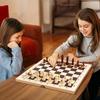Brangdy Wooden Foldable International Chess Set