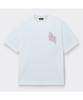 Keoseuuteommellou [Vincent] White Graphic T-Shirt Cwtam26499Whx