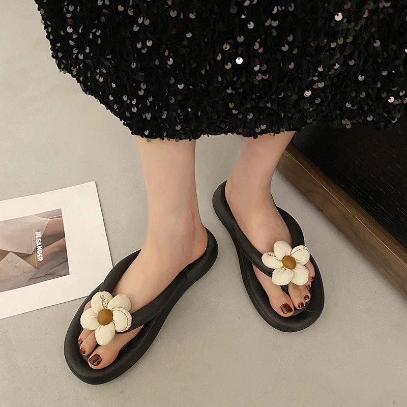 

Мягкие женские тапочки, симпатичная летняя обувь для женщин 2024 года, кавайные сандалии, шлепанцы для ванной, шлепанцы на пляже, толстая платформа, уникальная W 36