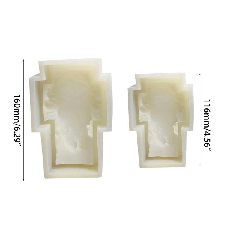 Silicone Resin Molds Convenient Soap Making Molds Craft Unique Portrait Candle