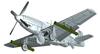 Arma Hobby 1/72 Scale P-51B Mustang China-Burma-India Front Plastic Model Kit ADL70075 (Airplane)