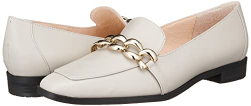 Carino CALF22011 Women's Loafers, Gray, Size 22.5 cm