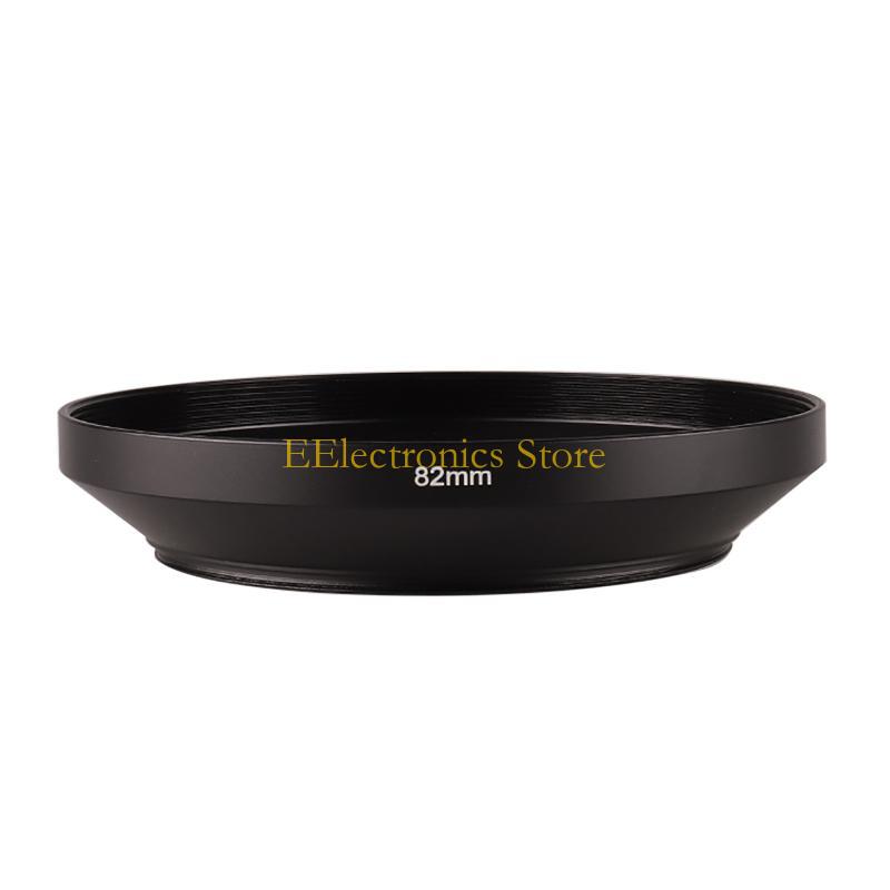 B03C 39 40.5 43 46 49 52 55 58 62 72mm Camera Metal Lens Hood Wide Angle Screw Mount Lens Hood for Digital Camera Accessory