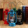 Retro Nostalgic Multi-Color Kerosene Horse Lamp - Portable Outdoor Camping & Decorative Lamp