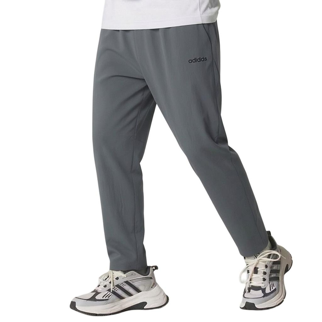 Adidas Straight Leg Woven Comfortable Versatile Loose Casual Pants Men bottoms KQ5298