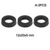 Rubber Oil Seal Pump Head Sealing Ring Cleaning Machine Maintenance 3 Piece Set Easy To Replace Enhances Performance