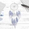 Handmade Fantasy Dreamcatcher Iron Circle Faux Pearl Home Hanging Decor