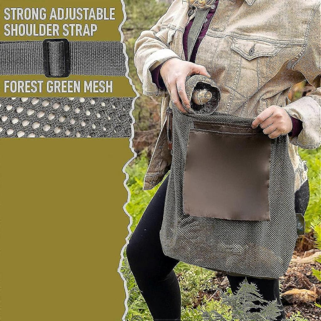 Torba na grzyby, Torba do zbierania grzybów, Siatkowa torba na grzyby, Alternatywy dla koszy na grzyby, Torba na smardze