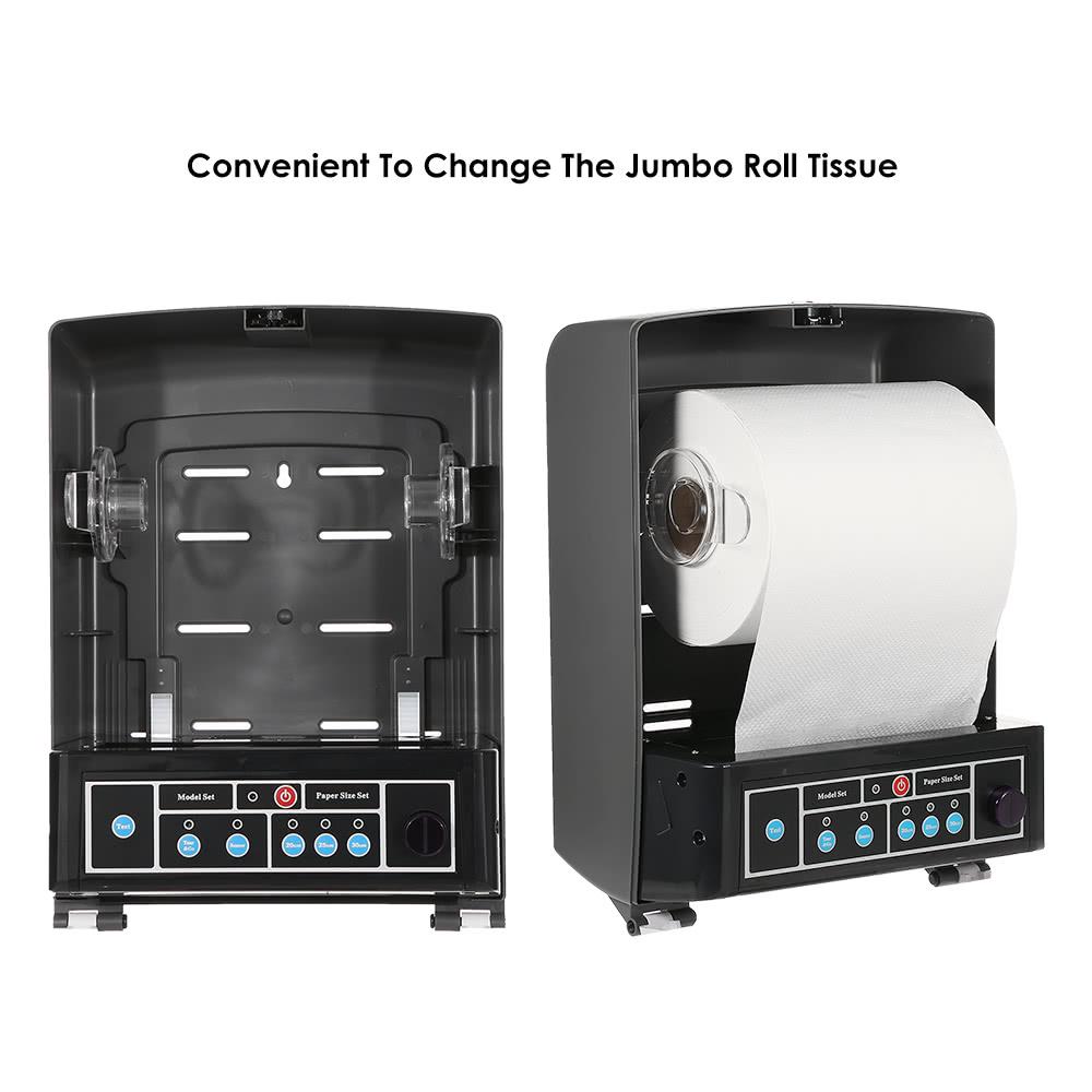 Anself CHUANGDIAN Wall-Mounted Bathroom Big Tissue Dispenser Round Paper Towel Storage Box Anself CHUANGDIAN Wall-Mounted Bathroom Big Tissue Dispenser Round Paper Towel Storage Box