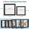 Square 3D Floating Frame Display Stand,hanging Pendant Box,jewelry,accessories,challenge Coin Storage And Display Stand