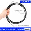 Motorcycle universal front and rear disc brake oil pipe electric scooter modification brake hydraulic pipe brake steel throat