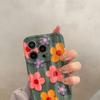 Little Flower Fashion Wave Design Phone Case For Iphone 14 Pro Max 13 11 12 14 Plus Back Cover Capa