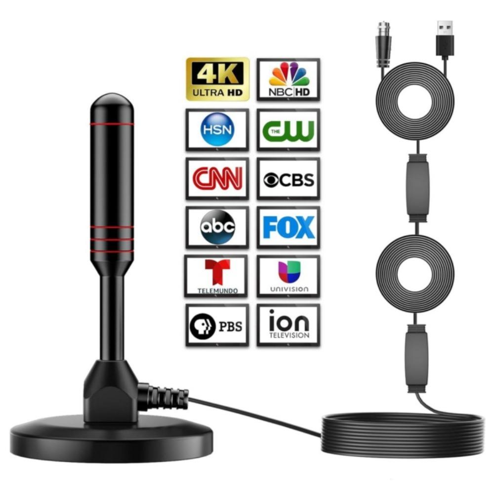 2025 New DTMB Domestic TV Suction Cup Aluminum Antenna with ATSC DVB-T HDTV Signal Amplifier