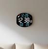 Simple LED Wall Clock Living Room Multifunctional Electronic Clock Silent Temperature and Humidity Alarm Large Screen Clock