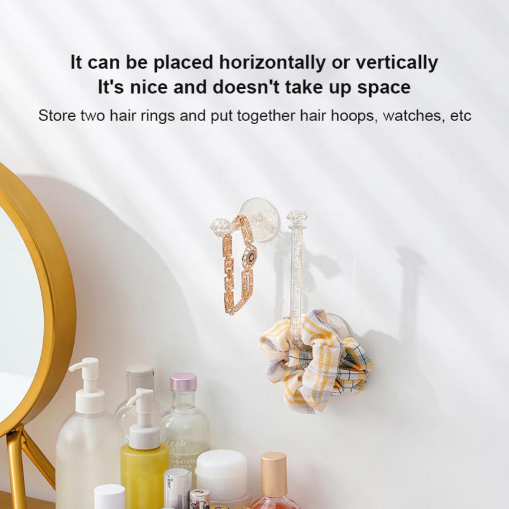 Bathroom Hook Versatile Space-saving Reliable Unique Cute Trendy Space-saving Storage Hanging Rack Multi-purpose Stylish Durable