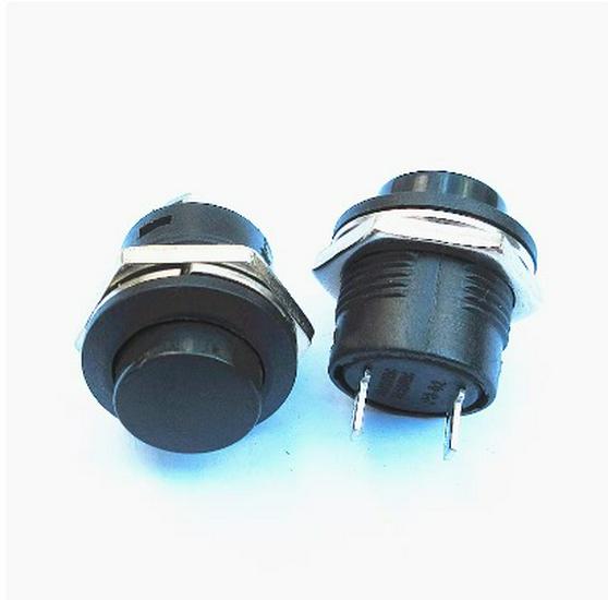 R13-507 Series 16MM Round Momentary Push Button Switch (Non-Locking)