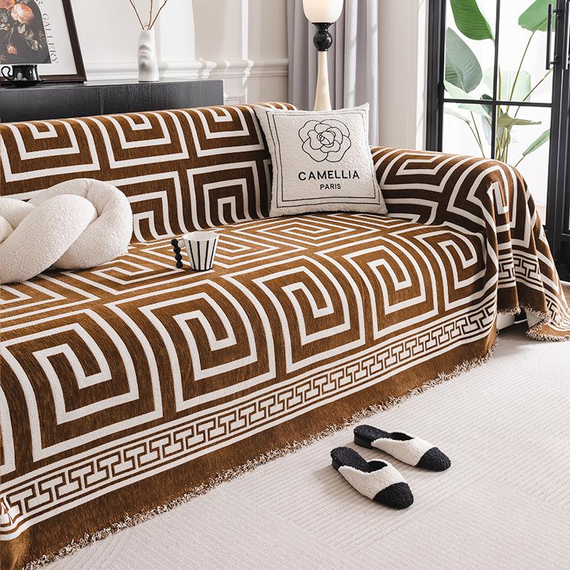 Sofa Cloth Sofa Towel Cover Cloth Sofa Cushion  New Four-Season Universal High-End Feeling Full Cover Universal Cover