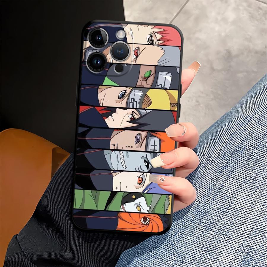 Phone Case for Apple iPhone Air 17 Pro Max 11 16 XR XS MAX 12 14 15 Pro 7 8 13 Funda Phone Cover Cool Narutos
