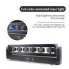 DMX 6 eyes laser light RGB 3in1 Bar Light DJ Laser Projector 6 Eyes Beam Lasers Moving Head Lights Disco Wedding Party Stage Lighting.atmosphere