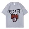 Domo Kun Roliga Meme T-shirts Herr Damkläder Klassiska Casual T-shirts Kortärmade Sommar T-shirt Toppar Streetwear