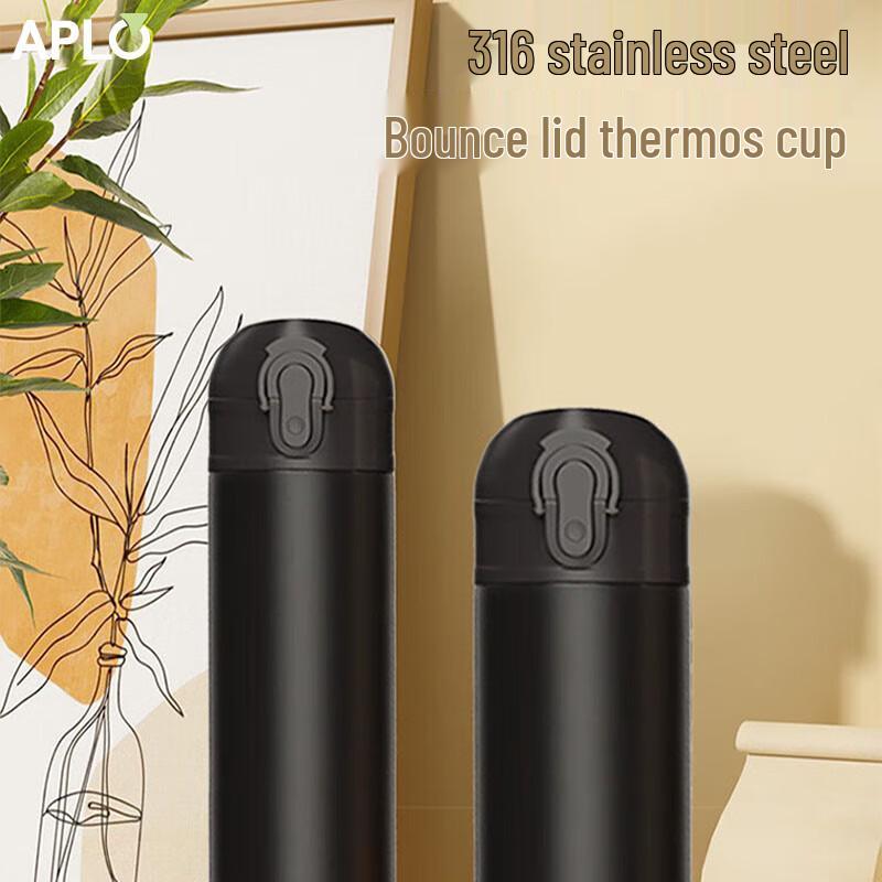 APLO 316L Stainless Steel Insulated Thermos Bottle 500ml