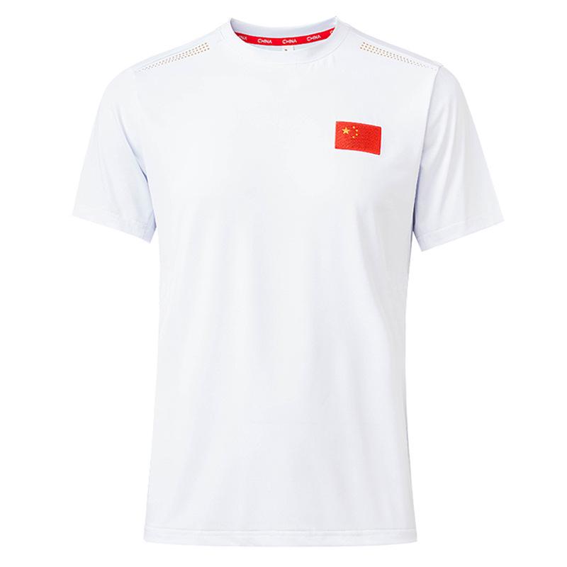 Men s Ice Silk Quick Dry Running T-shirt and Shorts - Summer Sportswear Set L