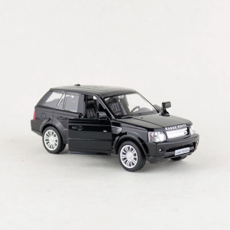 

1/36 Land Rover Range Sport SUV Toy Car Model For Children RMZ CiTY 5 Diecast Miniature Pull Back Free Wheels Collection Gift чорний