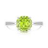 Rose Cut High Carbon Diamond Jewelry 925 Sterling Silver Ladies Ring Simple Sweet Elegant Wedding RingGood product