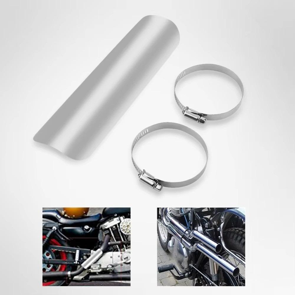 Aluminum Alloy Motorcycle Exhaust Heat Shield  for Harley Cruiser Bobber Chopper Modified Exhaust