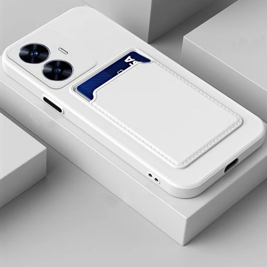 Luxury Soft Silicone Wallet Case For OPPO A18 A38 Reno 13 Pro 13F 5G Reno13 F Card Holder Slot Back Cover