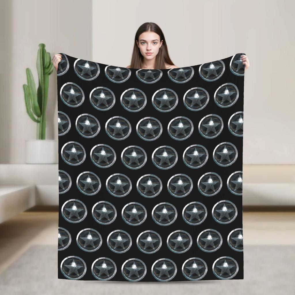 Thunderbolts Bucky Barnes Poster Decke Flanell Winter Soldier Warme Überwurfdecken Flugzeug Reise Zuhause Sofa Plüsch Dünne Steppdecke