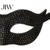 Soft Skin Friendly Party Masque Bling Rhinestone Masquerade for Women, Sparkly Venetian Half Shining Style Face Eye Halloween, Mardi Gras, Prom