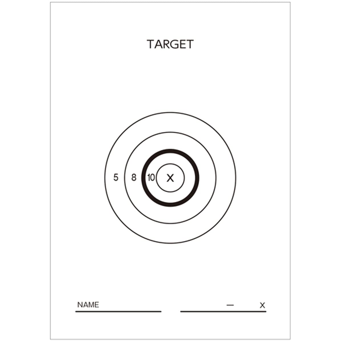 

Мішені APS Репліки Мішеней Буллзай Мішень для Кубка APS Біла Трасуюча Пневматична Зброя Штурмові Снайперські Гвинтівки (3 шт) [Офіційний розмір коло/Чорне коло] (Білий