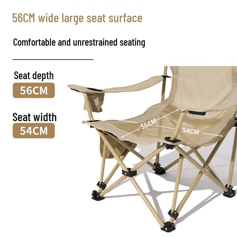 Mobigarden Outdoor High-Back Folding Director Chair