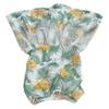 Summer Dog Dress Fashionable Exquisite Leaf Pattern Cute Doggie Dress for Cats Puppy