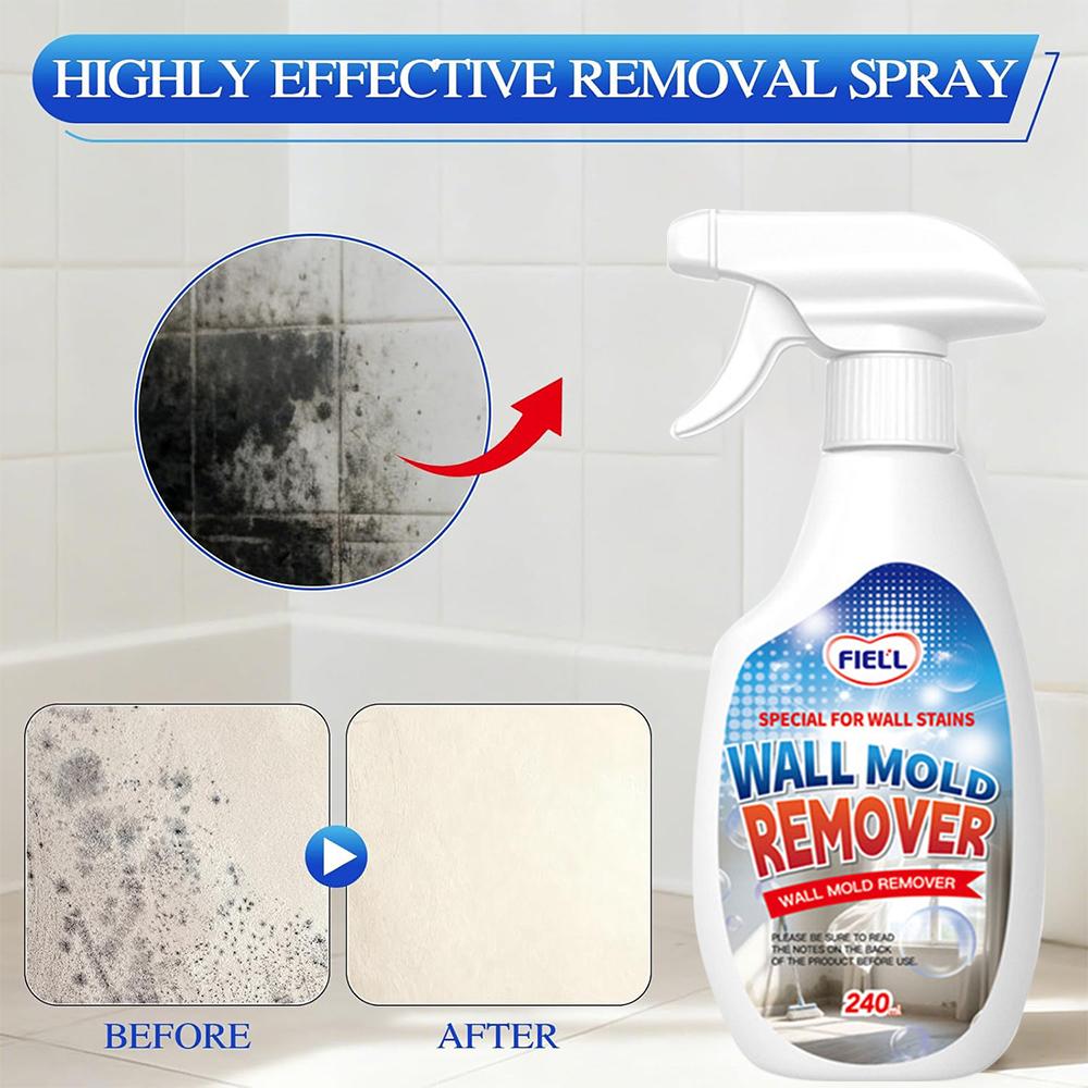 Wall Cleaner Spray Highly Effective Spray Cleaning Solution Dirt Dust Stain Remover for Wood Tile Fabric Bathrooms Kitchens
