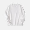 Schweres Baumwoll-Sweatshirt mit Rundhalsausschnitt, 300g - Herbst/Winter, Unifarben, Vielseitig, Lockere Passform, Bequem, Langarm.