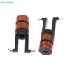 Copper Slip Ring Motor Commutator,2-Segment Electric Motor Collector Ring with Plastic Holder for Power Tools