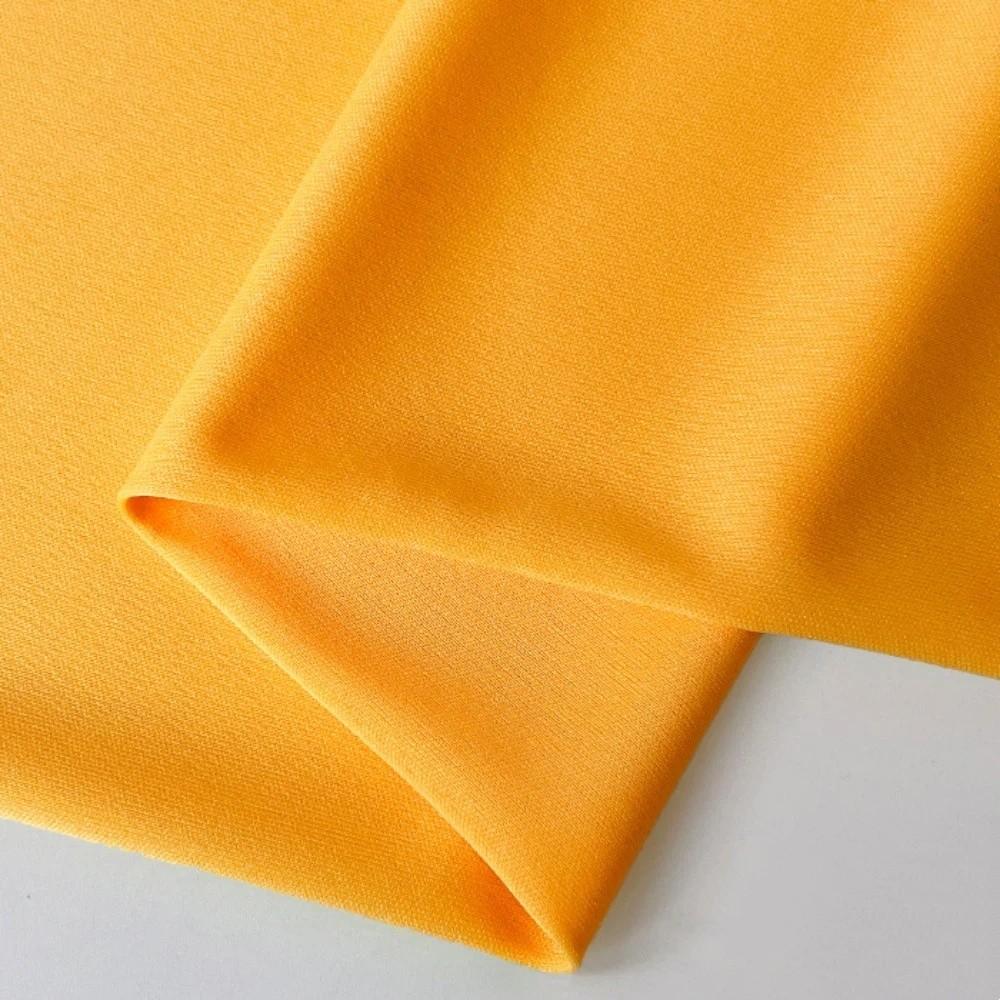 Knitted Lining Fabric 160*100cm Polyester Cloth  For Clothing Bags Wallet Liner