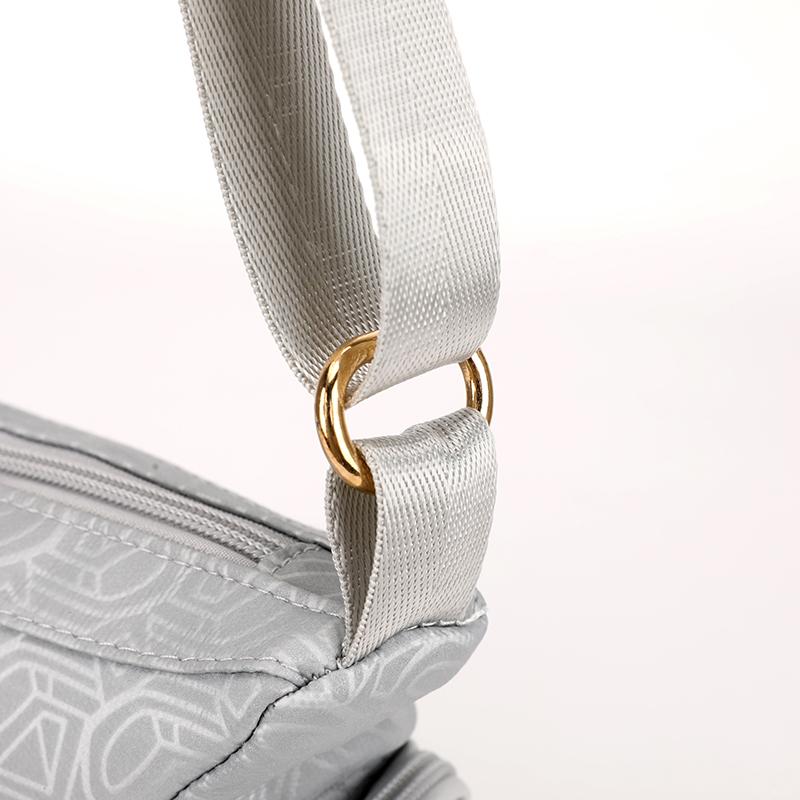 Women's Nylon Tote Bag Shoulder Bag Multi-compartment Mother Bag Lightweight Crossbody Bag