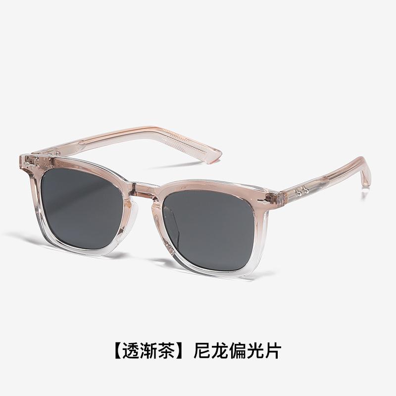 Influencer-style sunglasses for men, trendy nylon polarized sunglasses for women, high-end UV protection for driving GM Glasses