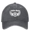 Tokio Hotel Logo Baseball Cap Rock Music Band Classic Women Unisex Trucker Hat Sunscreen Hiking Fishing Snapback Cap Gift