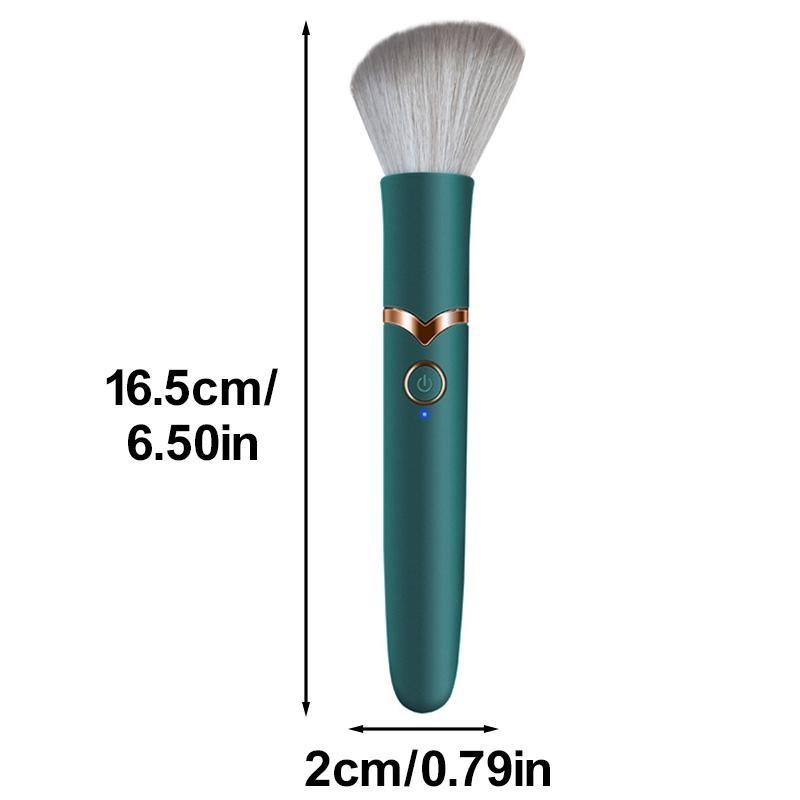 Sex Toys USB Rechargeable Massage Vibrator Makeup Brush Design Flirting ABS Clitoris Stimulator Masturbator Massage Stick for Women