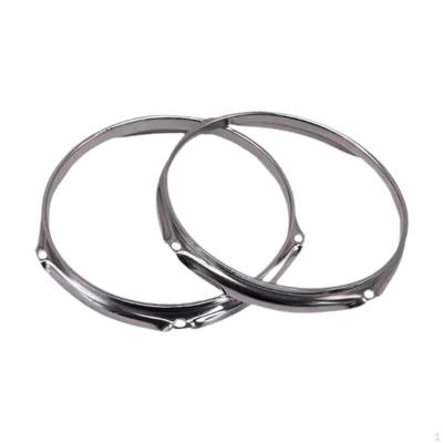Bass Drum Hoops Batter 6 Hole DIY Making Lightweight Accessories Percussion Supplies Rims