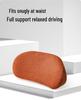 Car Lumbar Support Cushion - Slim Memory Foam Pillow for Coccyx and Waist Protection