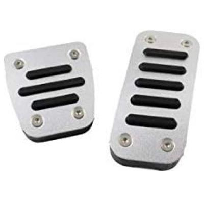 BeeTech Toyota Pedal Cover Silver 200 Series Hiace Regius Ace