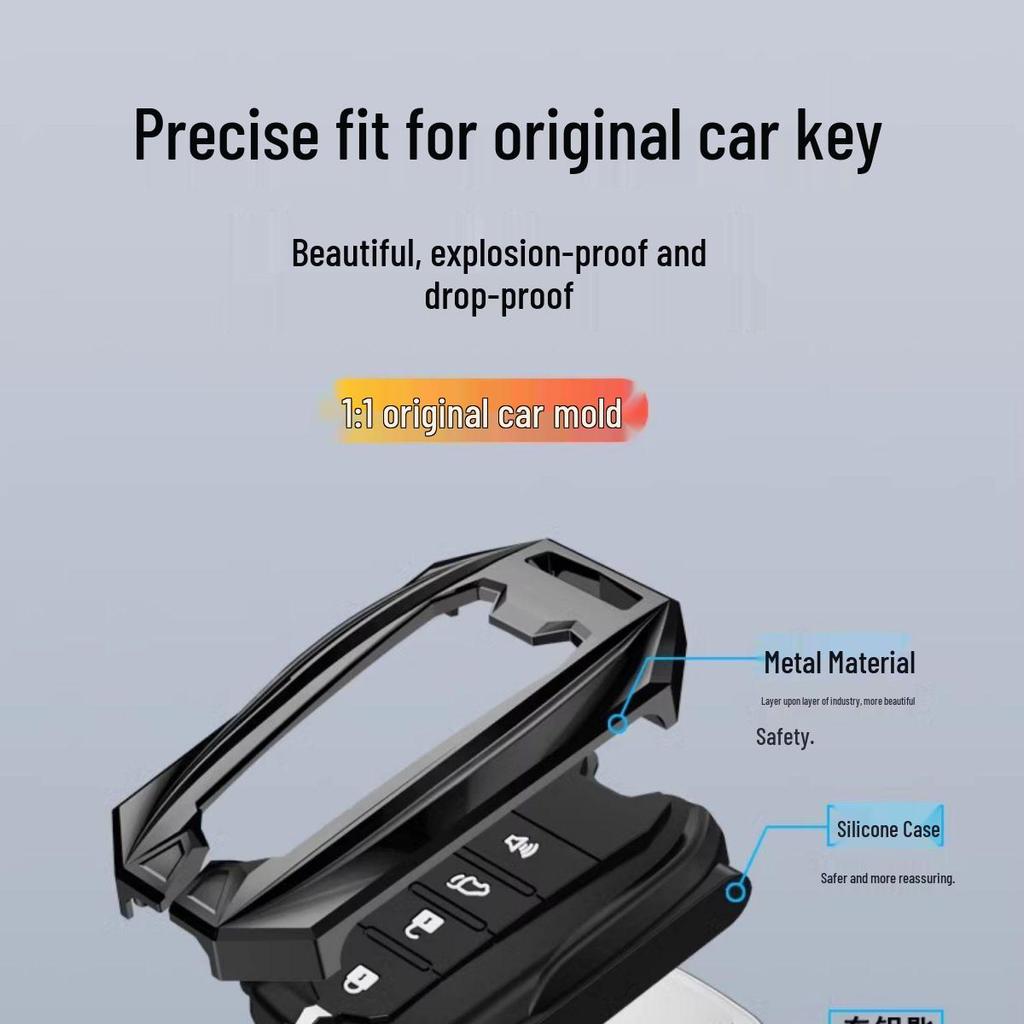 Toyota Key Case for Camry, Asia Dragon, Highlander, RAV4, Corolla, Levin, CHR Models